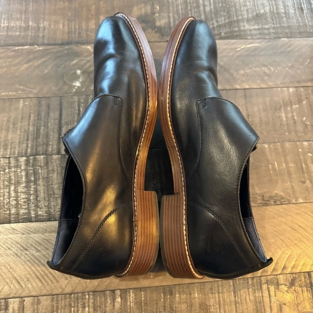 Cole Haan Single Monk Kennedy Grand OS Black Men's Dress Shoes Size 10 M C26115